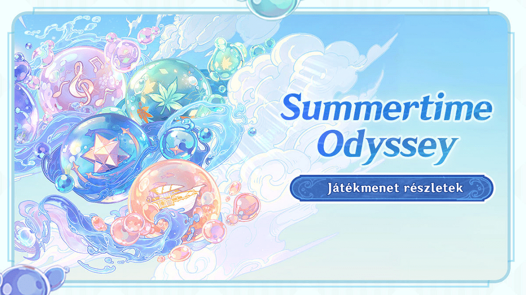 „Summertime Odyssey” Játékmenet részletek