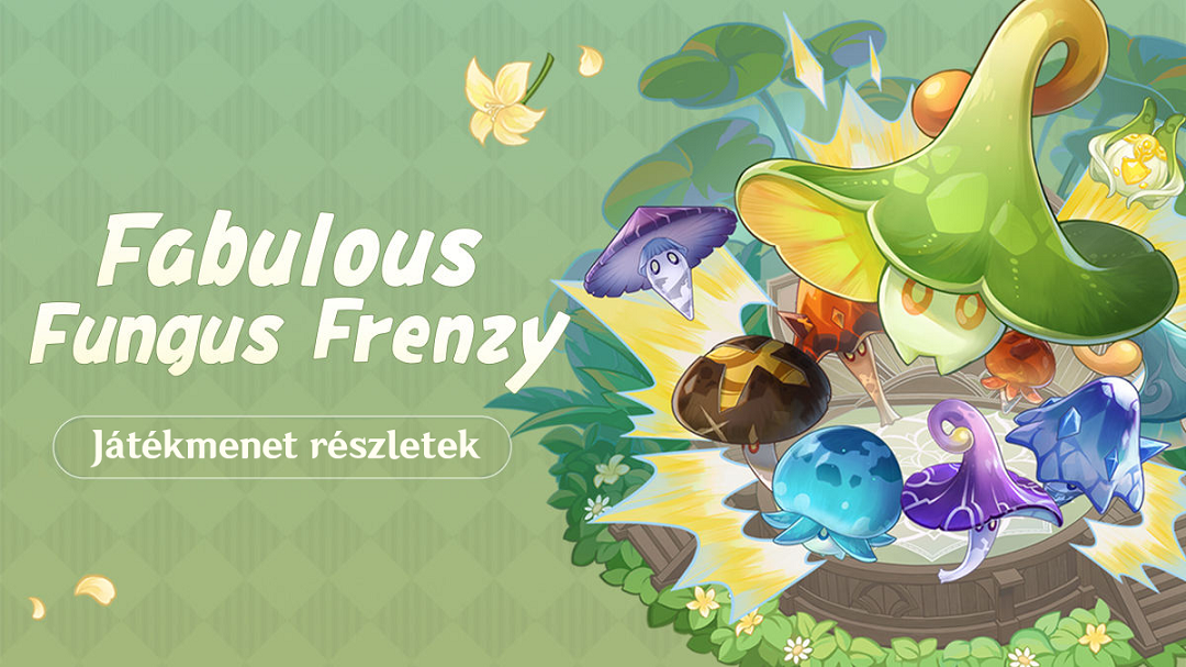 “Fabulous Fungus Frenzy” Játékmenet részletek