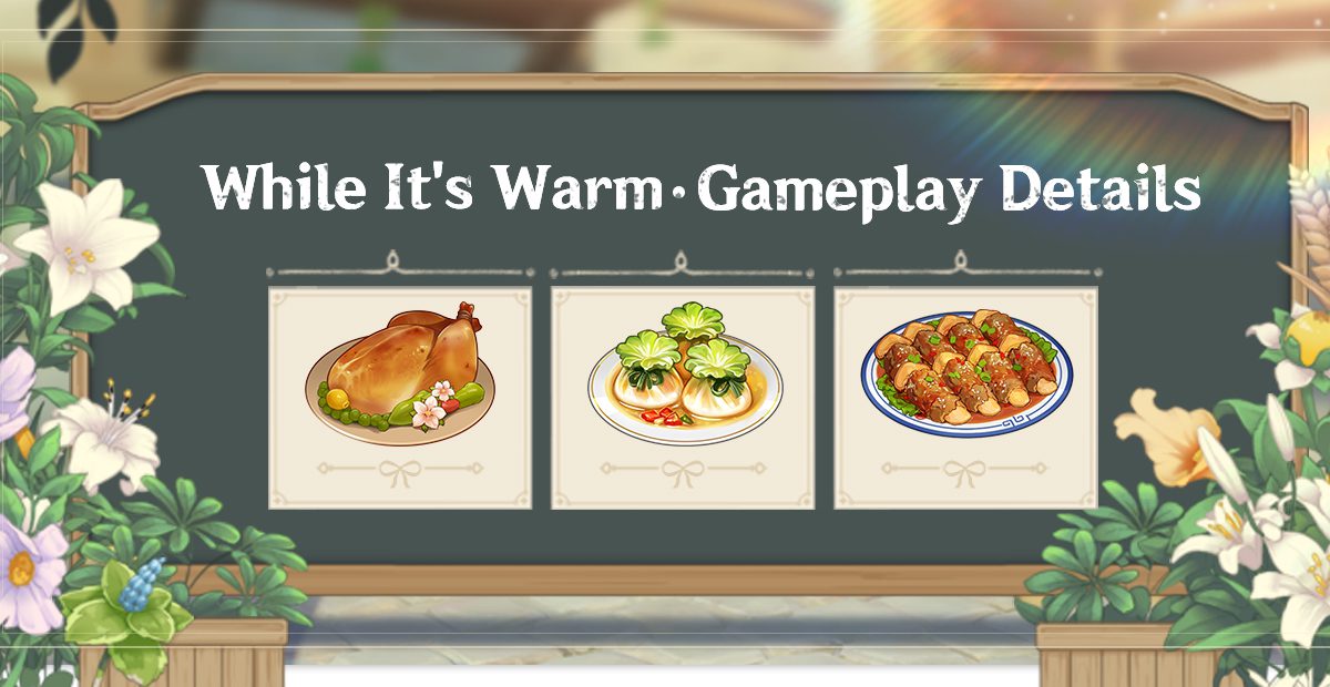 While It’s Warm – Esemény Leírás