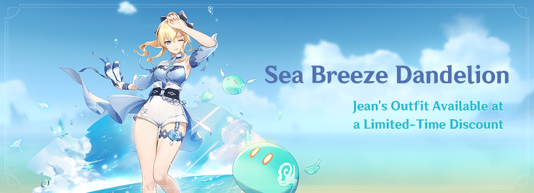 Jean „Sea Breeze Dandelion” ruhája korlátozott ideig kedvezményesen kapható a Shopban!