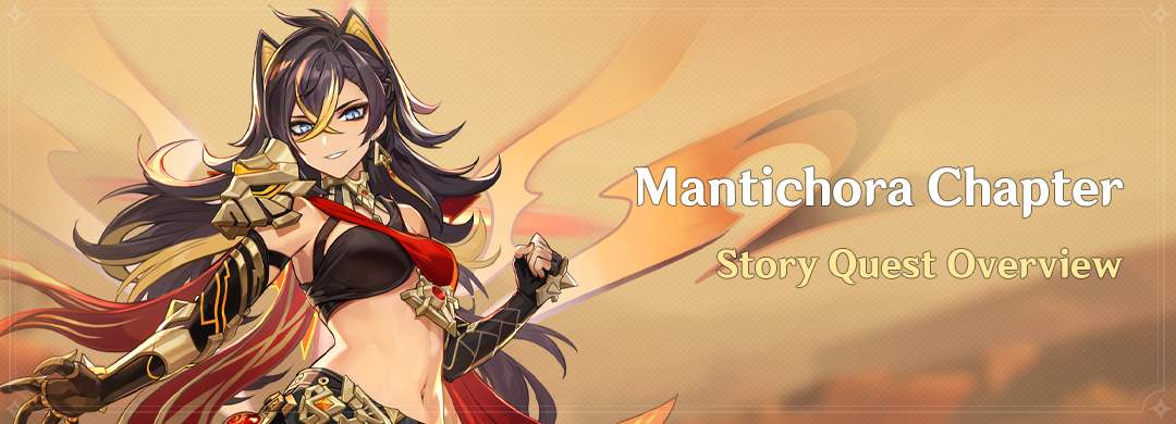 „Mantichora Chapter” Történet küldetés áttekintő
