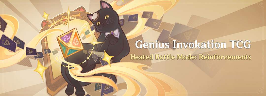 „Genius Invokation TCG” Heated Battle Mód: Reinforcements