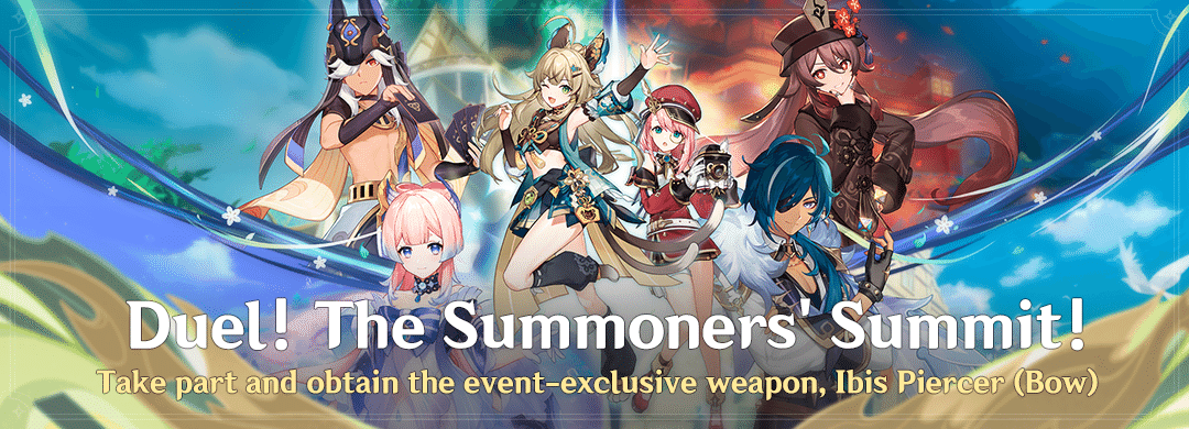 „Duel! The Summoners’ Summit!” esemény: Vegyél részt és szerezd meg az esemény-exkluzív fegyvert, az Ibis Piercer íjat