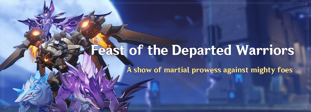 „Feast of the Departed Warriors” esemény: A Show of Martial Prowess Against Mighty Foes