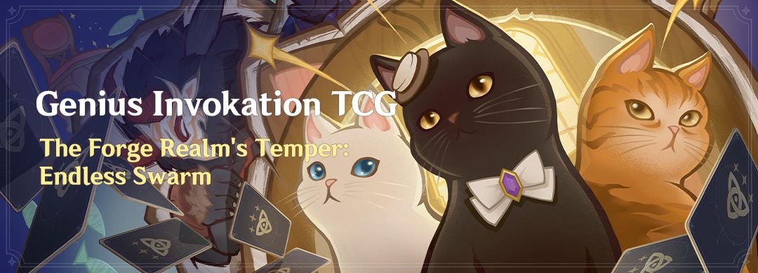 „Genius Invokation TCG” The Forge Realm’s Temper: Endless Swarm