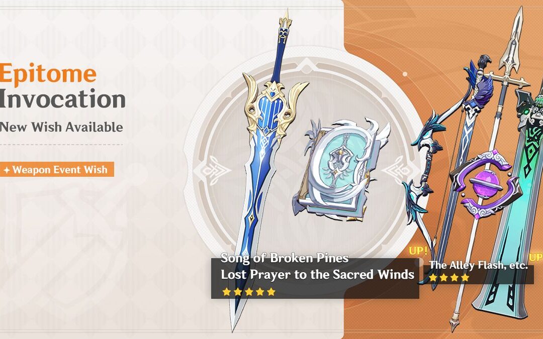Megérkezett az “Epitome Invocation” – Freedom-Sworn (Sword) és Lost Prayer to the Sacred Winds (Catalyst) fegyver banner információ!