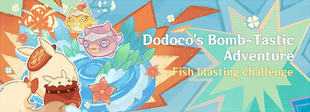 „Dodoco’s Bomb-Tastic Adventure” esemény: Hal-felrobbantó kihívás
