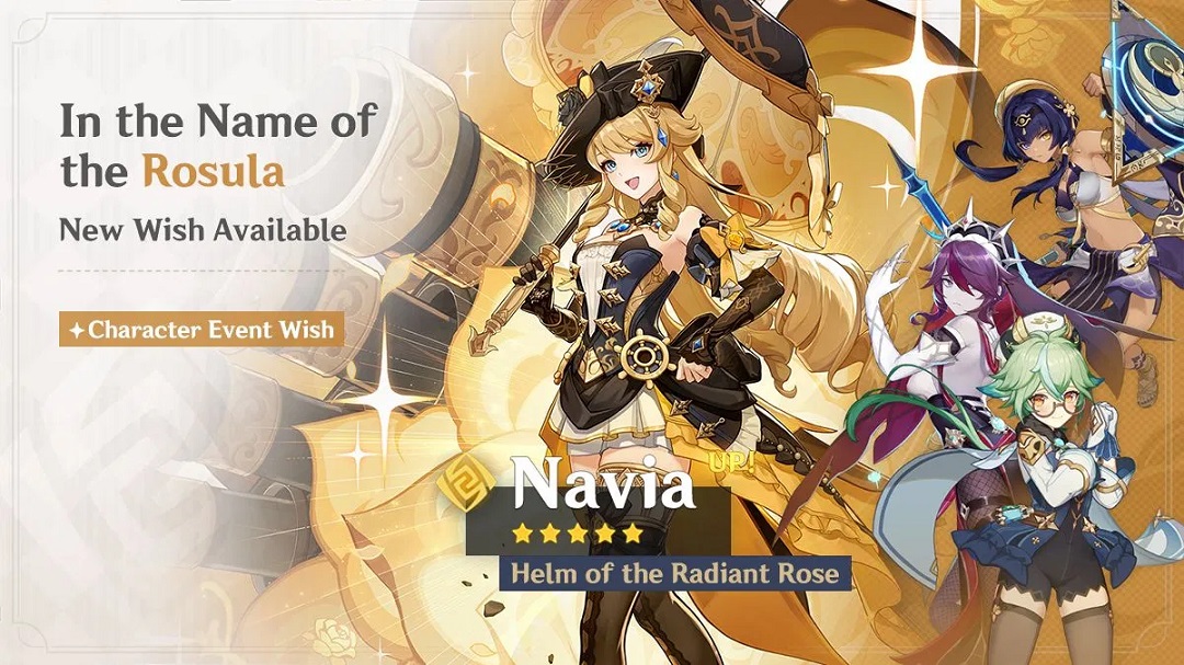 Megérkezett az új „In the Name of the Rosula” – „Helm of the Radiant Rose” Navia (Geo) banner információ!