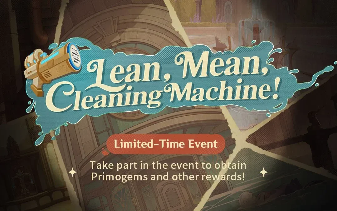 A “Lean, Mean, Cleaning Machine!” web esemény már elérhető: vegyél részt, hogy Primogemeket és egyéb jutalmakat szerezz!