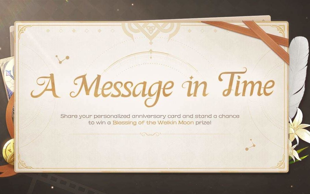 A „Message in Time” Web Esemény elkezdődött~
