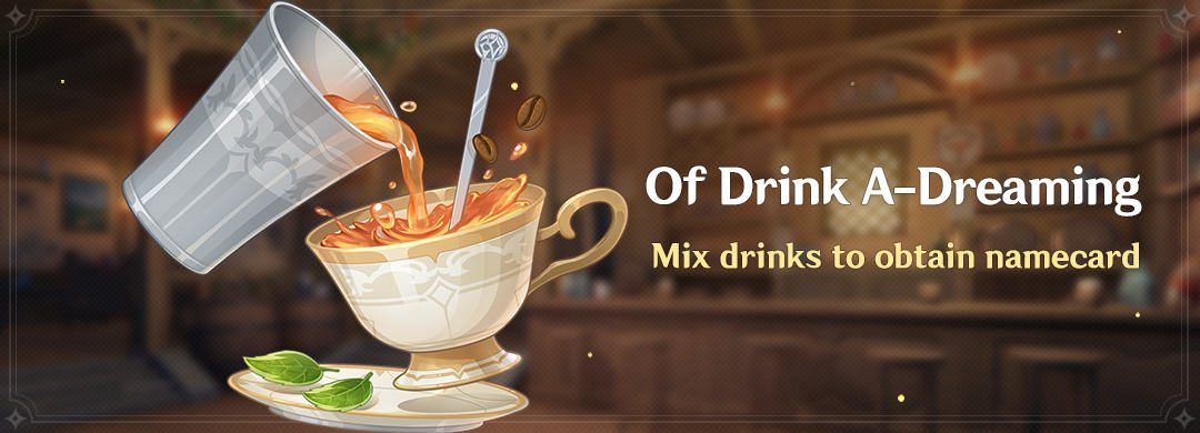 A „Of Drink A-Dreaming” Esemény Hamarosan Kezdetét Veszi