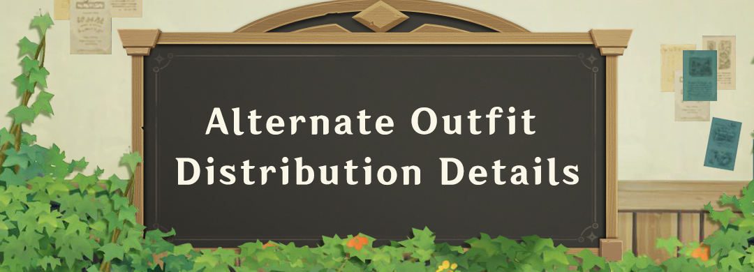 Alternatív Outfitek Kiosztásának Részletei