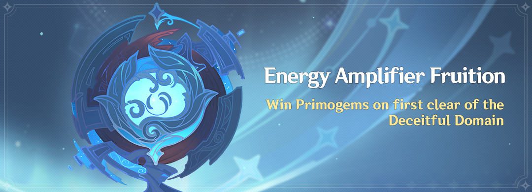 „Energy Amplifier Fruition” Esemény: Szerezz Primogemeket a Deceitful Domain első teljesítése után