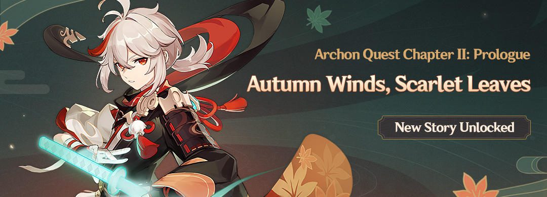 Új Archon Történet “Chapter II: Prologue – Autumn Winds, Scarlet Leaves” Hamarosan Érkezik