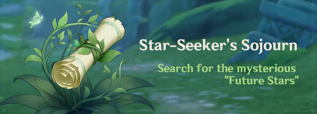 „Star-Seeker’s Sojourn” Esemény: Keresd meg a titokzatos „Future Star”-okat