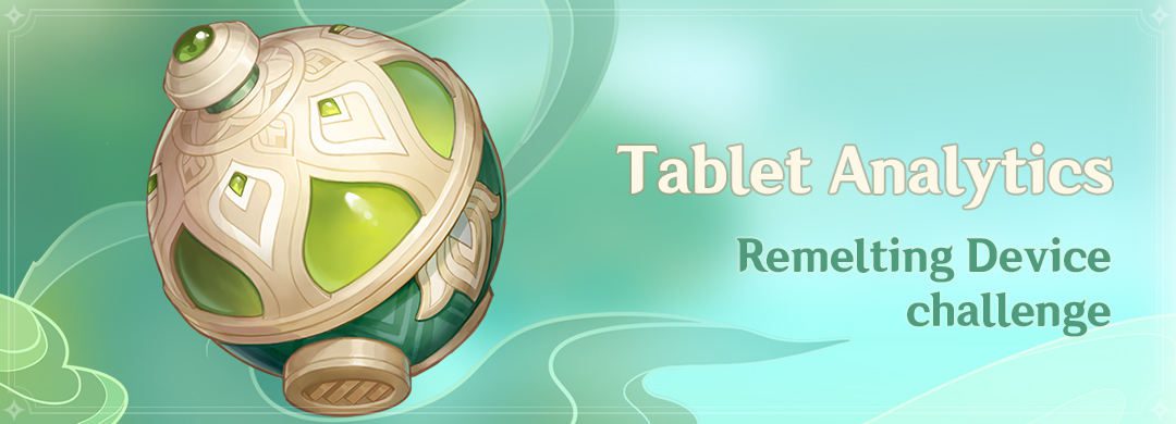 „Tablet Analytics” Esemény: Remelting Device Kihívás